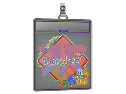 Sticker Slab | nicoodoz (Glitter) | Paris 2023
