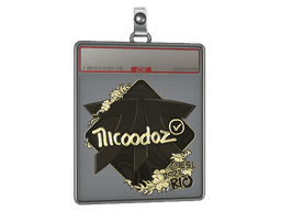 Sticker Slab | nicoodoz (Gold) | Paris 2023