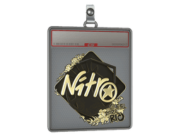 Sticker Slab | nitr0 (Gold) | London 2018
