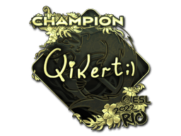 qikert (Gold, Champion) | Rio 2022