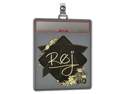 Sticker Slab | roeJ (Gold) | Antwerp 2022