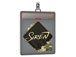 Sticker Slab | S1ren (Gold) | Rio 2022