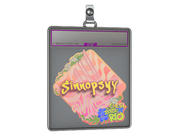 Sticker Slab | sinnopsyy (Holo) | Paris 2023
