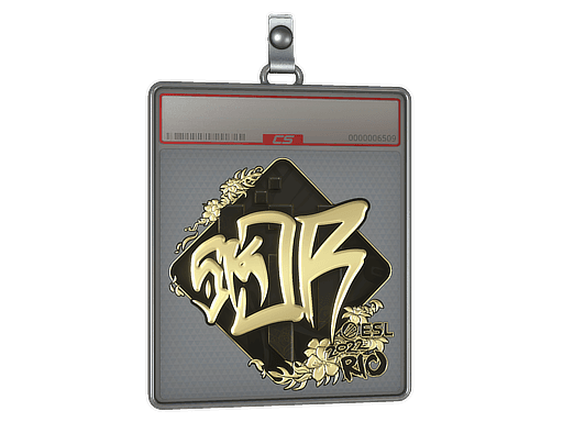 Sticker Slab | sk0R (Gold) | Rio 2022