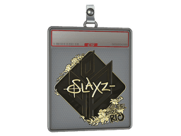 Sticker Slab | slaxz- (Gold) | Cologne 2026