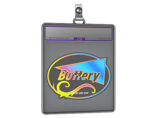 Sticker Slab | Candy Buttery (Holo)