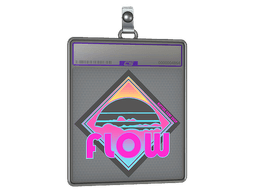 Sticker Slab | Miami Flow (Holo)