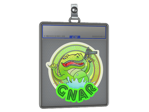 Sticker Slab | Green Gnar