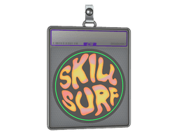 Sticker Slab | Coral Skill Surf (Holo)