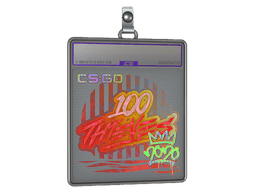 Sticker Slab | 100 Thieves (Holo) | 2020 RMR
