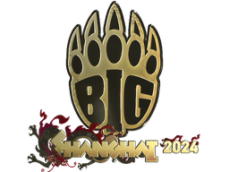 Sticker | BIG (Gold) | Shanghai 2024