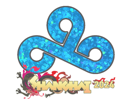 Sticker | Cloud9 (Glitter) | Rio 2022