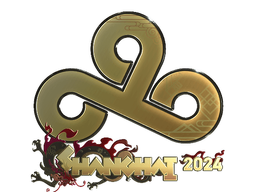 Sticker | Cloud9 (Gold) | Rio 2022