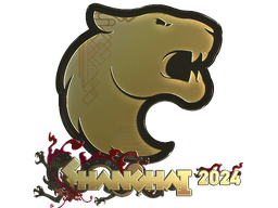 Sticker | FURIA (Gold) | Shanghai 2024