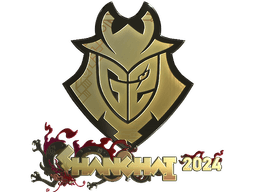 Sticker | G2 Esports (Gold) | Shanghai 2024