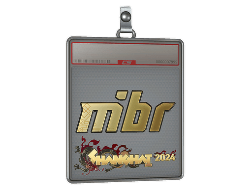 Sticker Slab | MIBR (Gold) | Budapest 2025