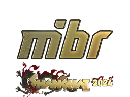 Sticker | MIBR (Gold) | Shanghai 2024