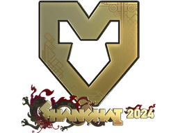 Sticker | MOUZ (Gold) | Shanghai 2024