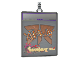 Sticker Slab | afro (Glitter) | Shanghai 2024