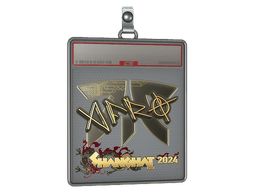 Sticker Slab | afro (Gold) | Shanghai 2024