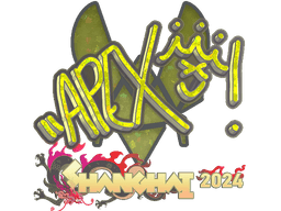 Sticker | apEX (Glitter) | Shanghai 2024