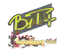Sticker | b1t (Holo) | Shanghai 2024