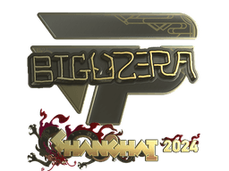Sticker | biguzera (Gold) | Shanghai 2024