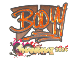 Sticker | bodyy (Glitter) | Shanghai 2024