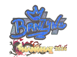 Sticker | brnz4n (Holo) | Shanghai 2024