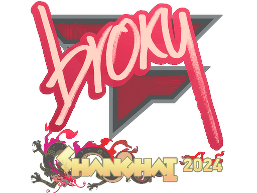 Sticker | broky | Budapest 2025