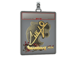 Sticker Slab | chelo (Gold) | Copenhagen 2024