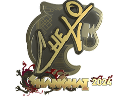Sticker | chelo (Gold) | Shanghai 2024