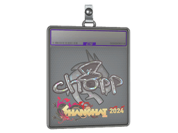 Sticker Slab | chopper (Glitter) | Shanghai 2024