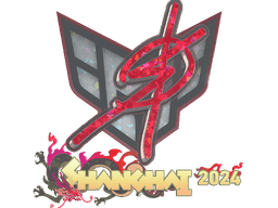 Sticker | degster (Glitter) | Shanghai 2024