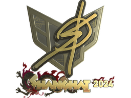 Sticker | degster (Gold) | Shanghai 2024