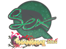 Sticker | dexter (Glitter) | Shanghai 2024