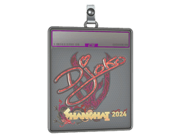 Sticker Slab | Djoko (Holo) | Shanghai 2024