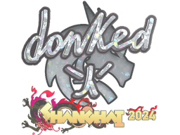 Sticker | donk (Glitter) | Shanghai 2024