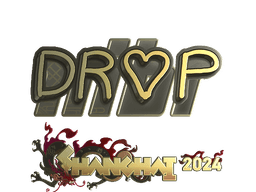 Sticker | drop (Gold) | Shanghai 2024