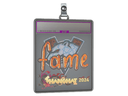 Sticker Slab | fame (Holo) | Shanghai 2024