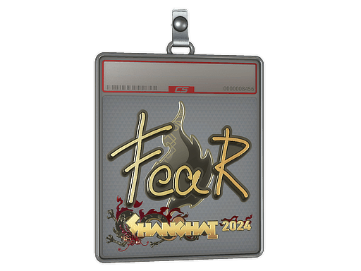 Sticker Slab | fEAR (Gold) | Budapest 2025