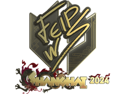 Sticker | felps (Gold) | Shanghai 2024