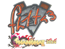 Sticker | FL1T (Glitter) | Shanghai 2024