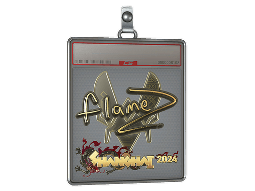 Sticker Slab | FlameZ (Gold) | Rio 2022