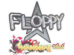 Sticker | floppy (Glitter) | Shanghai 2024