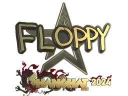 Sticker | floppy (Gold) | Shanghai 2024