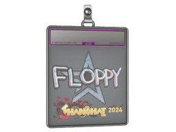 Sticker Slab | floppy (Holo) | Shanghai 2024