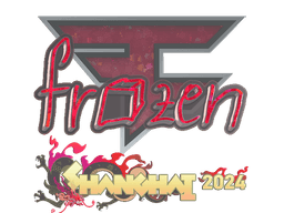 Sticker | frozen (Glitter) | Shanghai 2024