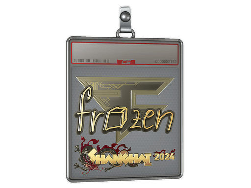Sticker Slab | frozen (Gold) | Rio 2022