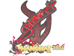 Sticker | Graviti (Glitter) | Shanghai 2024